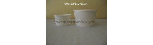 Paper Soup & Paper Bowl